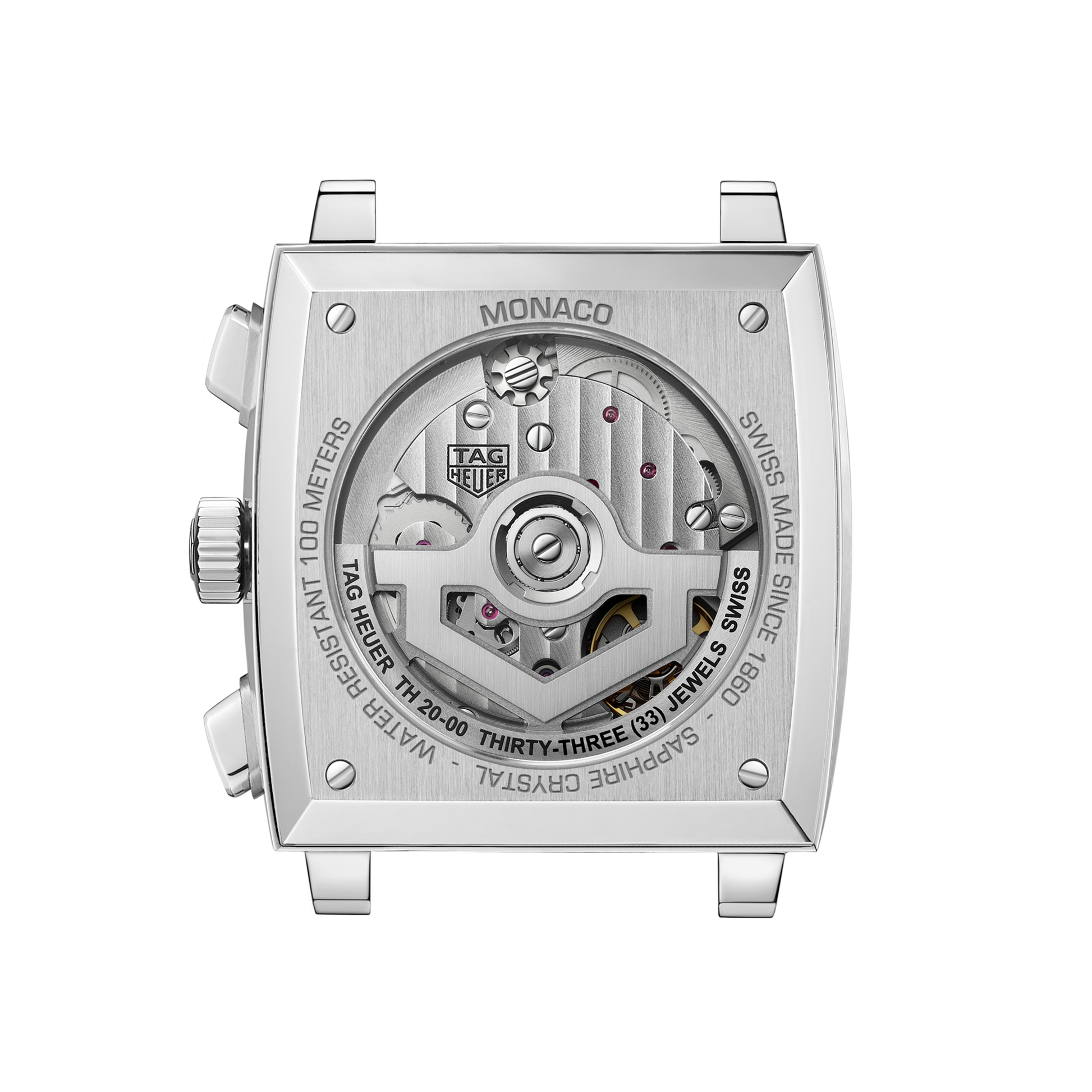 Unworn TAG Heuer Monaco Chronograph Automatic, Stainless Steel, 39mm, Ref# CBL2111.FC6453, Back