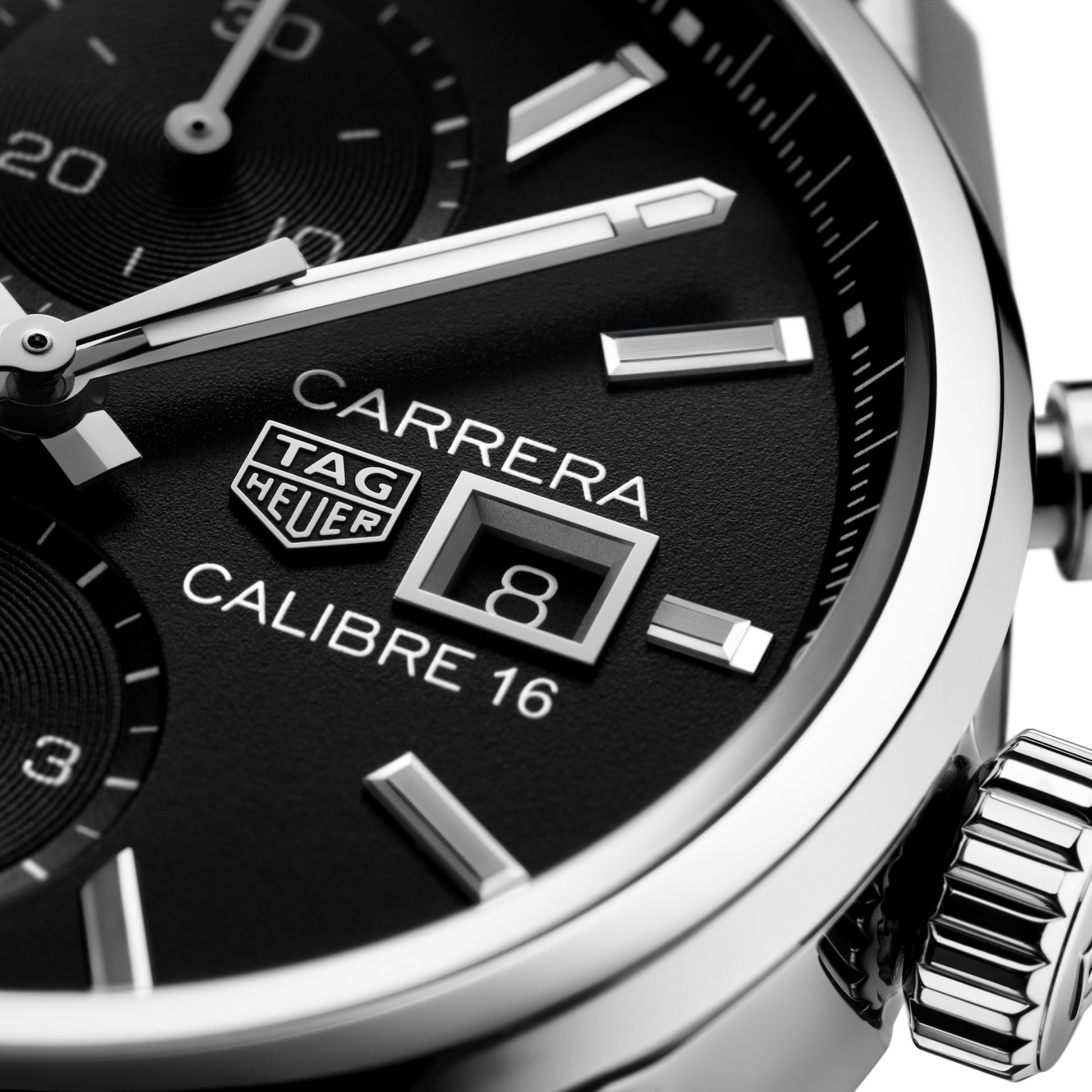 Unworn TAG Heuer Carrera Chronograph, Stainless Steel, 41mm, Ref# CBK2110.BA0715, Date