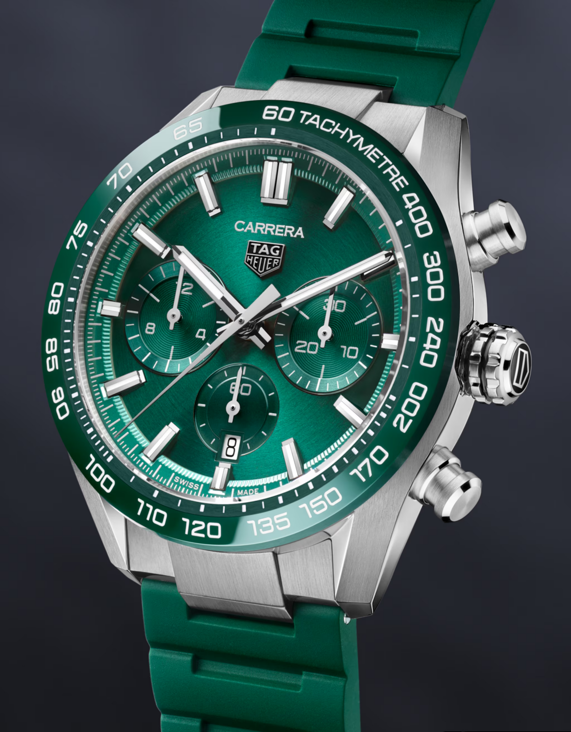 TAG Heuer Carrera Chronograph, Stainless Steel and Ceramic, 44mm, Ref# CBN2A1N.FT6238, Main view