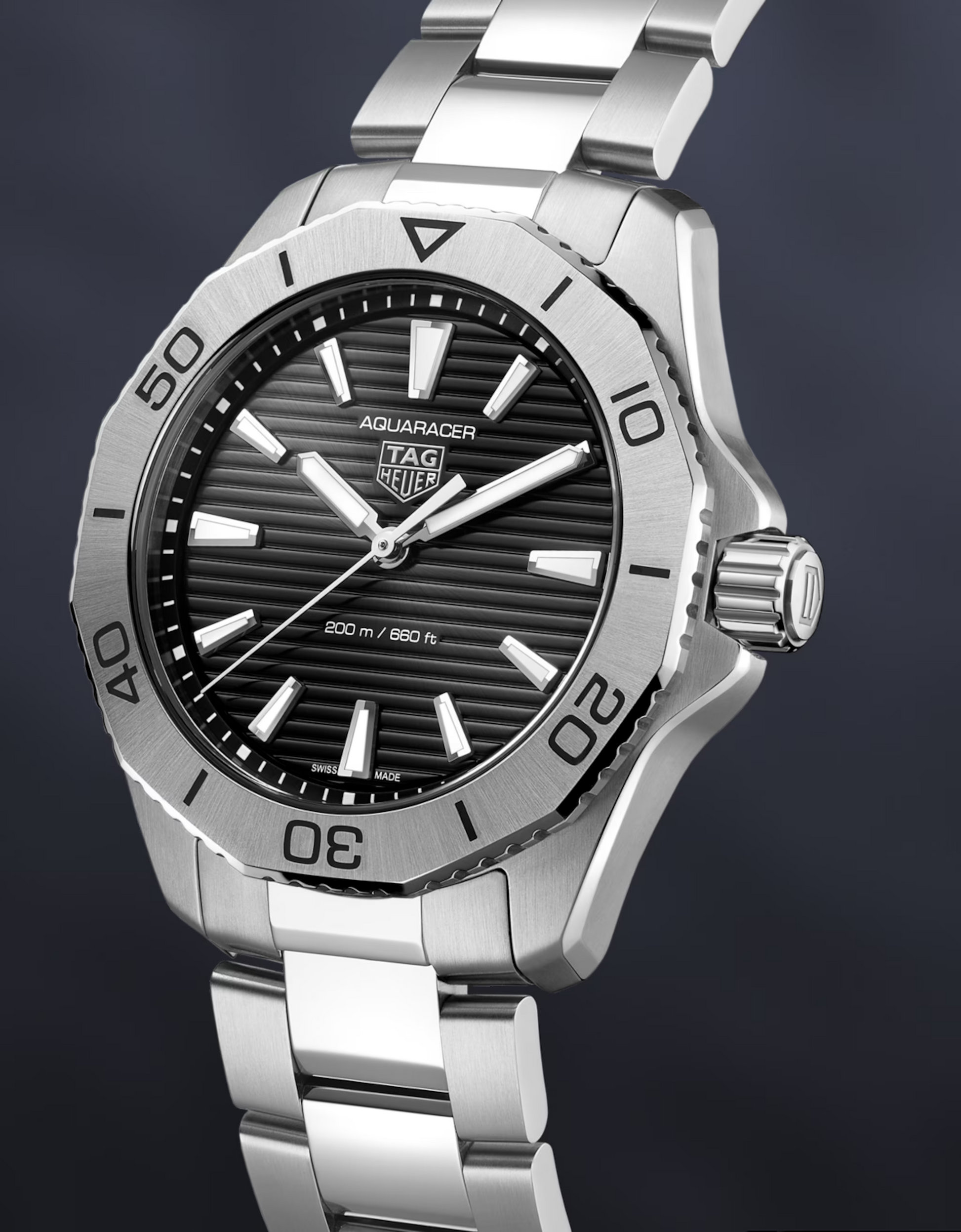 TAG Heuer Aquaracer Professional 200, Stainless Steel, 40mm, Ref# WBP1110.BA0627, Main view