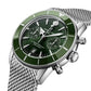 Breitling Superocean Heritage Chronograph 42, Stainless Steel and Ceramic, 42mm, Ref# AB0156361L1A1, Dial