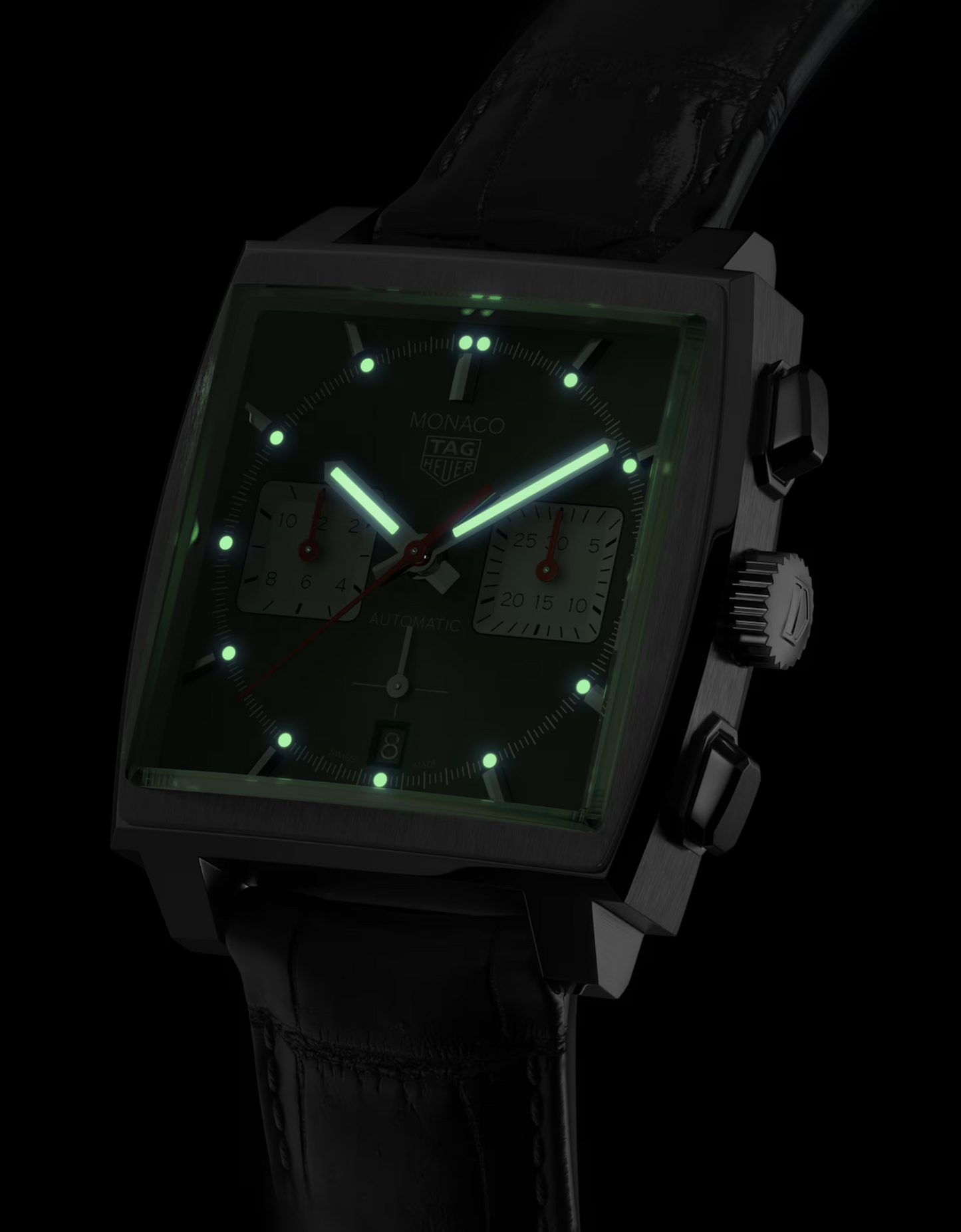 TAG Heuer Monaco Chronograph Automatic, Stainless Steel, 39mm, Ref# CBL2113.FC6177, Luminous