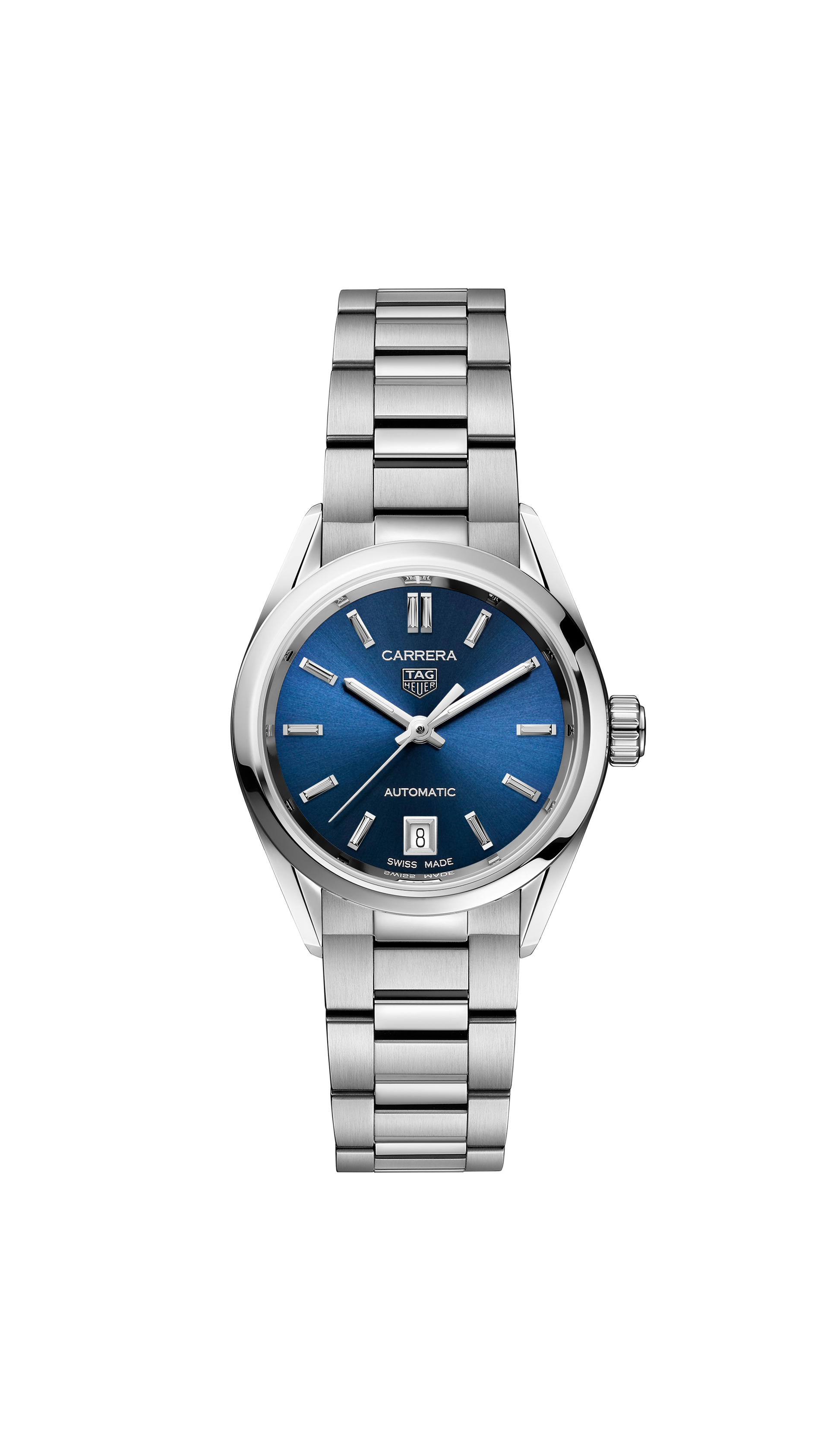 Unworn TAG Heuer Carrera Calibre 9 Date, Stainless Steel, 29mm, Ref# WBN2411.BA0621