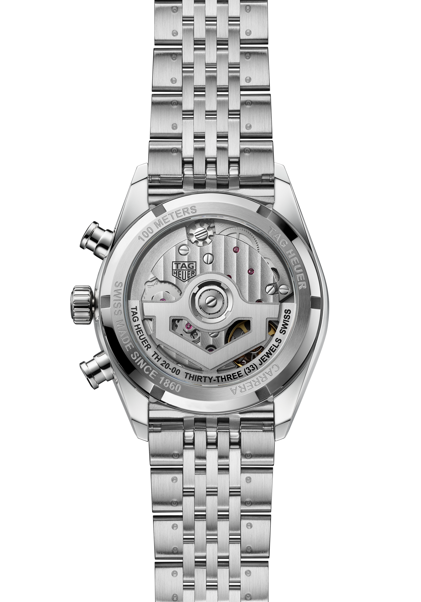 TAG Heuer Carrera Chronograph, Stainless Steel, 39mm, Ref# CBS2210.BA0048, Back 1