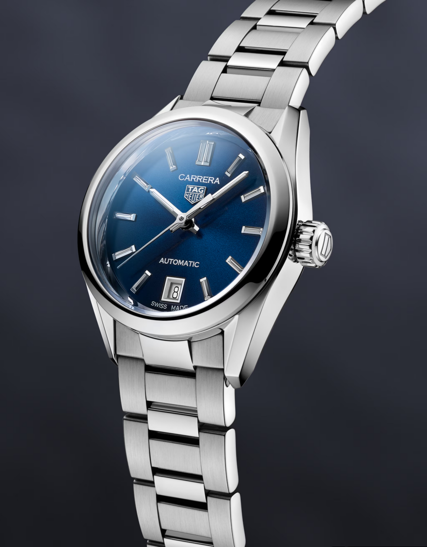Unworn TAG Heuer Carrera Calibre 9 Date, Stainless Steel, 29mm, Ref# WBN2411.BA0621, Main view