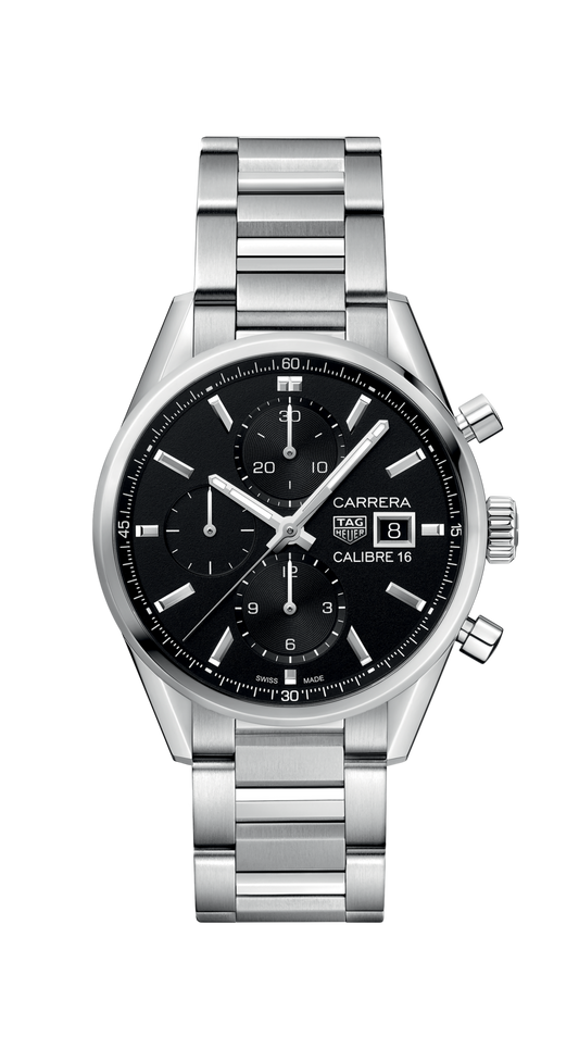 Unworn TAG Heuer Carrera Chronograph, Stainless Steel, 41mm, Ref# CBK2110.BA0715