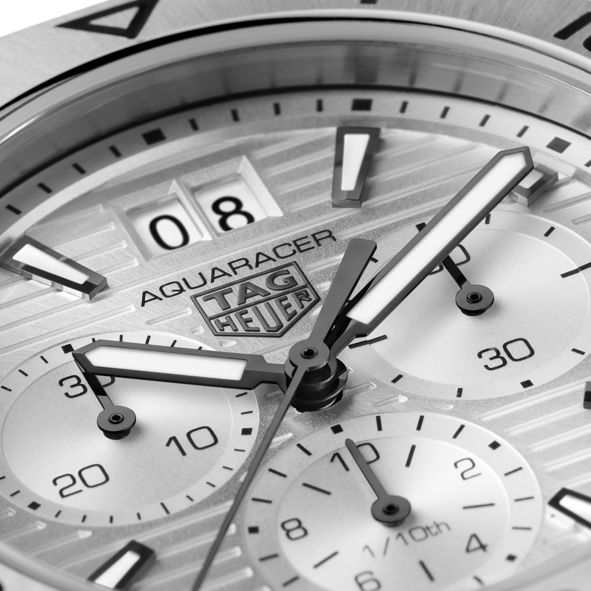 TAG Heuer Aquaracer Professional 200 Chronograph, Stainless Steel, Ref# CBP1111.BA0627,  Date