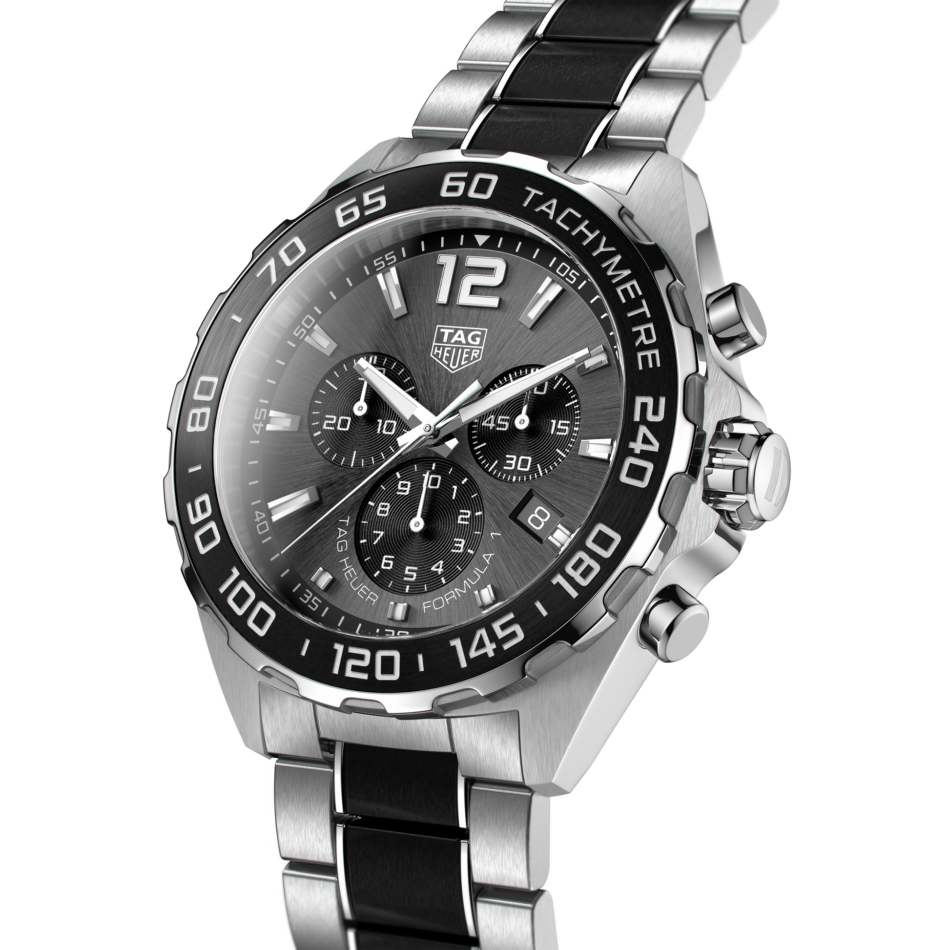Unworn TAG Heuer Formula 1 Chronograph, Stainless Steel, Ceramic, 43mm, Ref# CAZ1011.BA0843, Main view