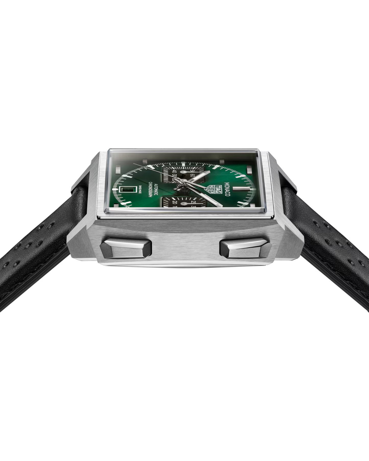 TAG Heuer Monaco Chronograph Automatic 39mm Titanium, Ref# CDW2180.FC8360, Side