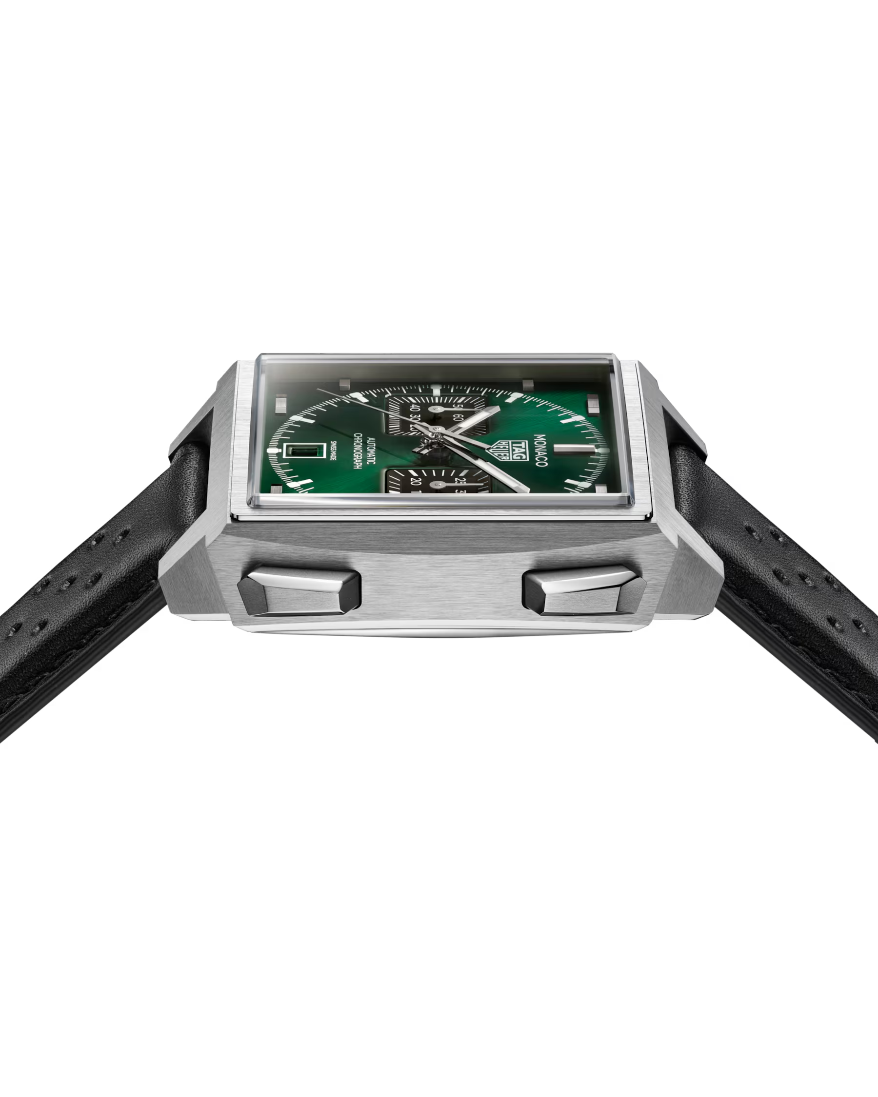 TAG Heuer Monaco Chronograph Automatic 39mm Titanium, Ref# CDW2180.FC8360, Side