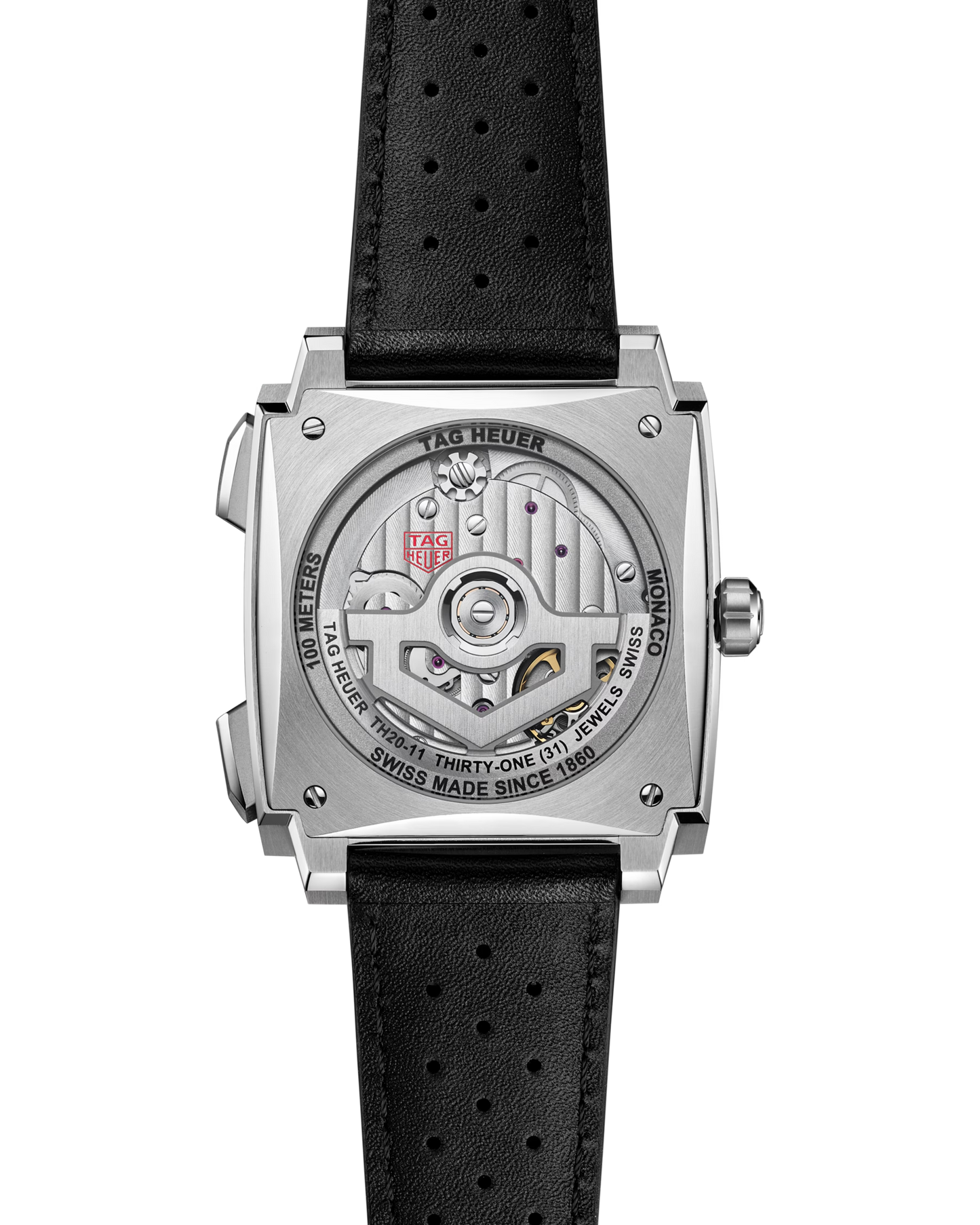 TAG Heuer Monaco Chronograph Automatic 39mm Titanium, Ref# CDW2180.FC8360, Main view back