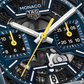 TAG Heuer Monaco Chronograph Skeleton, Black DLC Titanium, Automatic, 39mm, Ref# CBL2188.FT6261, hand and markers