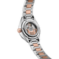 TAG Heuer Carrera Calibre 9 Date, Stainless Steel and 18k Rose Gold set with Diamonds, 29mm, Ref# WBN2450.BD0569, Back