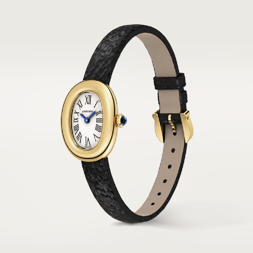 Cartier Baignoire Mini, 18k Yellow Gold, 24.6mm, x 18.7mm, Ref# WGBA0075, Main view