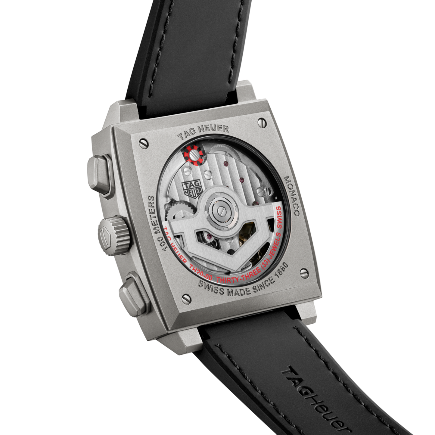TAG Heuer Monaco Chronograph Skeleton, Titanium, Automatic, 39mm, Ref# CBL2183.FT6236, Back