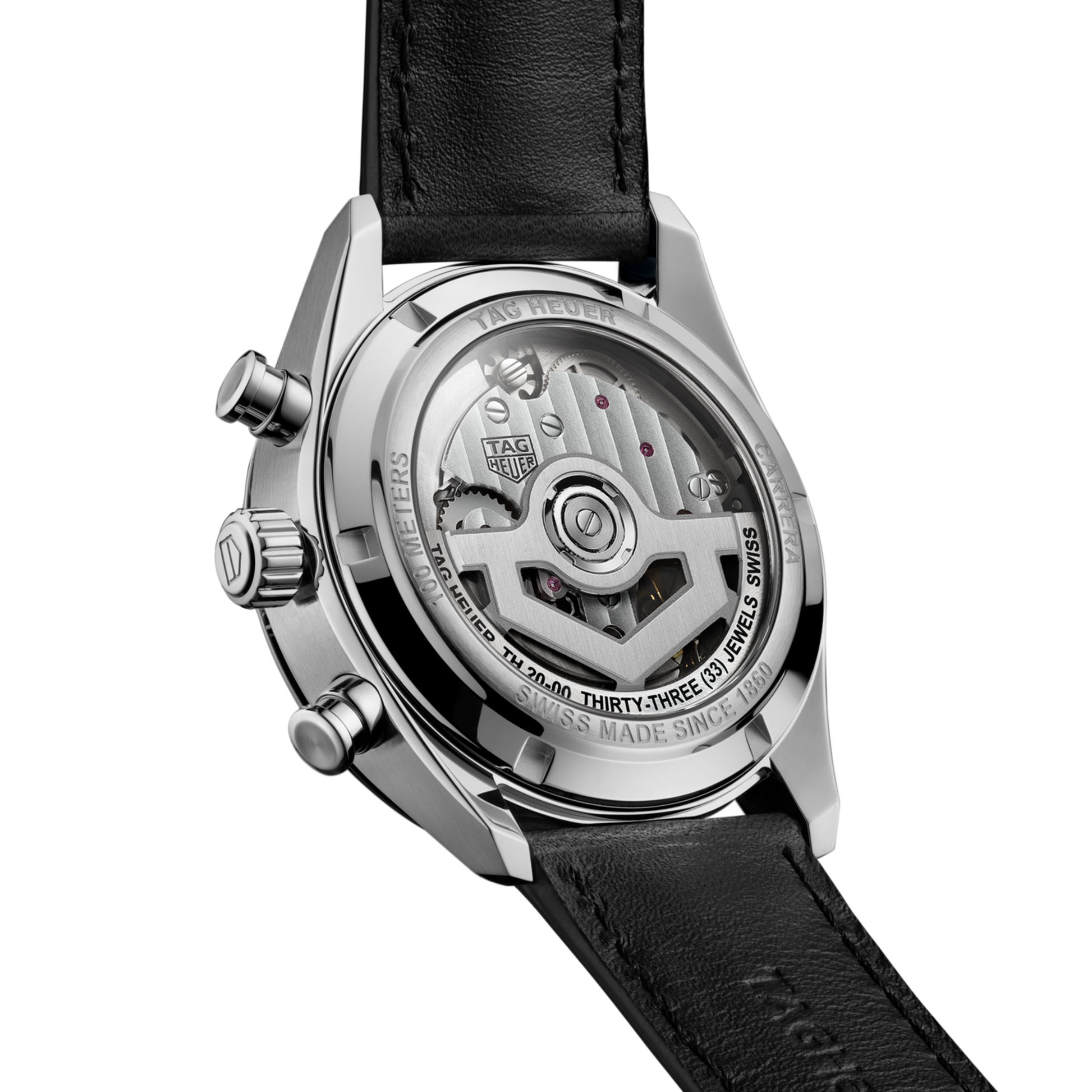 TAG Heuer Carrera Chronograph, Stainless Steel, 42mm, Ref# CBN201C.FC6542, Back