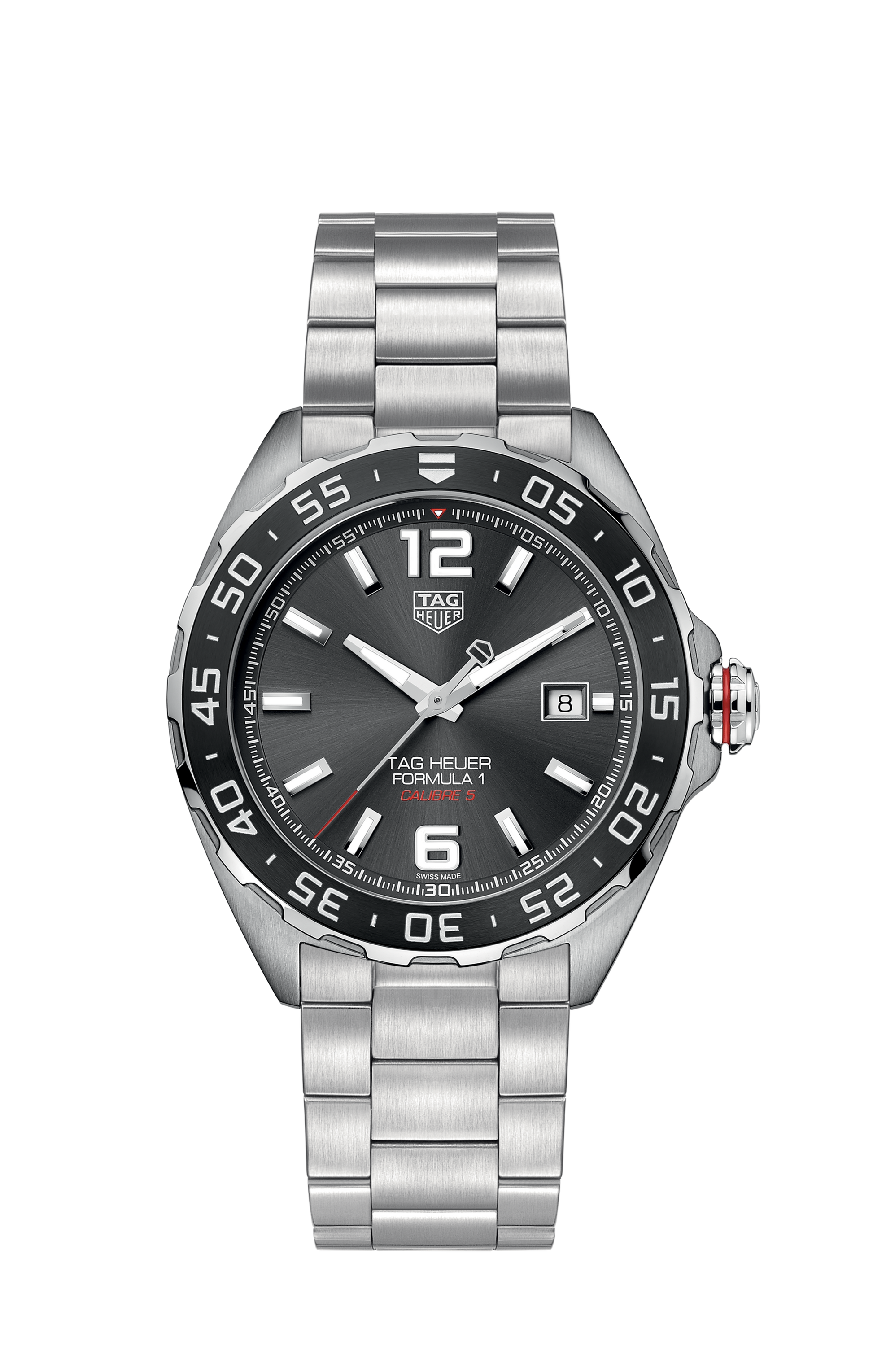 Unworn TAG Heuer Formula 1 Date, Automatic, 43 mm, Stainless Steel, Ref# WAZ2011.BA0842