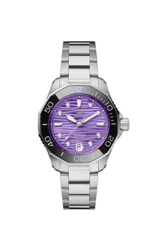 TAG Heuer Aquaracer Professional 300 Date, Stainless Steel set with Diamonds, Ref# WBP231M.BA0618