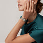 Cartier Panthère de Cartier Small, Stainless Steel, 18k Rose Gold and Diamonds, 22mm x 30mm, Ref# W3PN0014, Watch on hand
