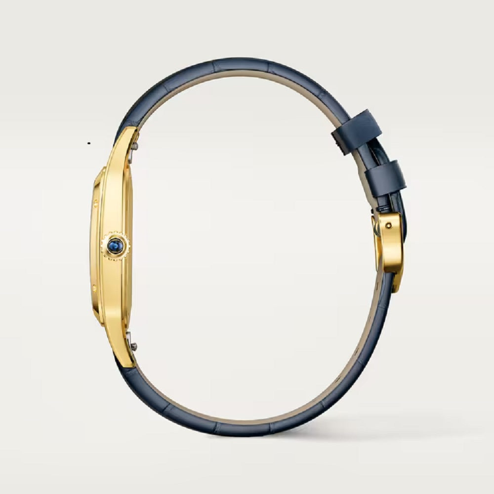 Cartier Santos-Dumont de Cartier, 18k Yellow Gold, 43.5mm x 31.4mm, Ref# WGSA0139, Side