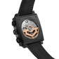 TAG Heuer Monaco Chronograph Automatic, Black DLC Titanium, 39mm, Ref# CBL2180.FC6497, Back