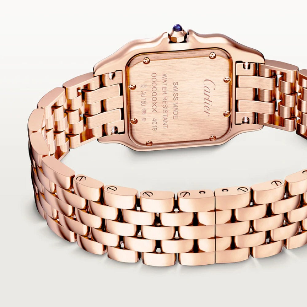 Cartier Panthère de Cartier Medium, 18k Rose Gold, 29mm x 37mm, Ref# WGPN0061, Main view Back