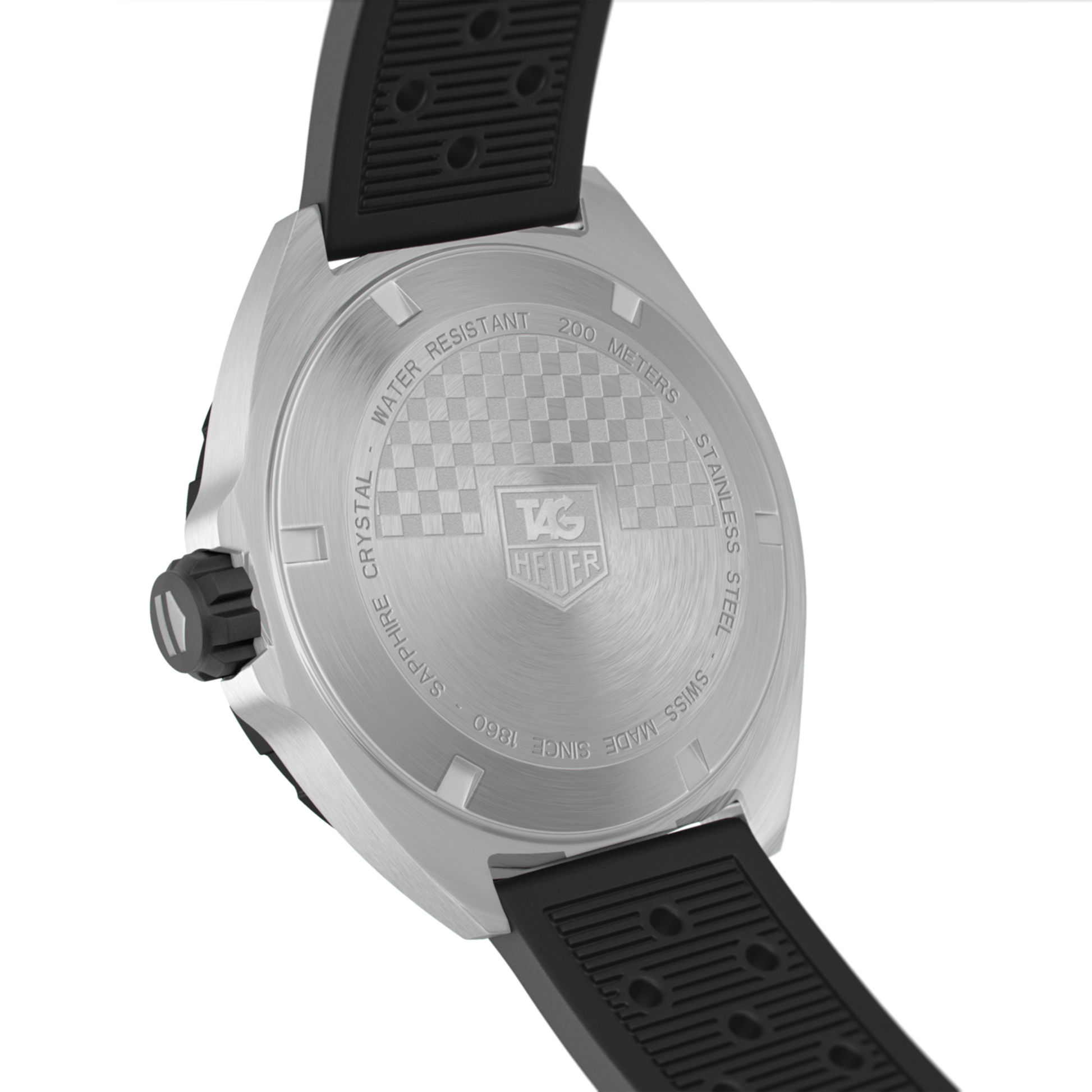 TAG Heuer Formula 1 Date, Stainless Steel, 41mm, Ref# WAZ1110.FT8023, Back