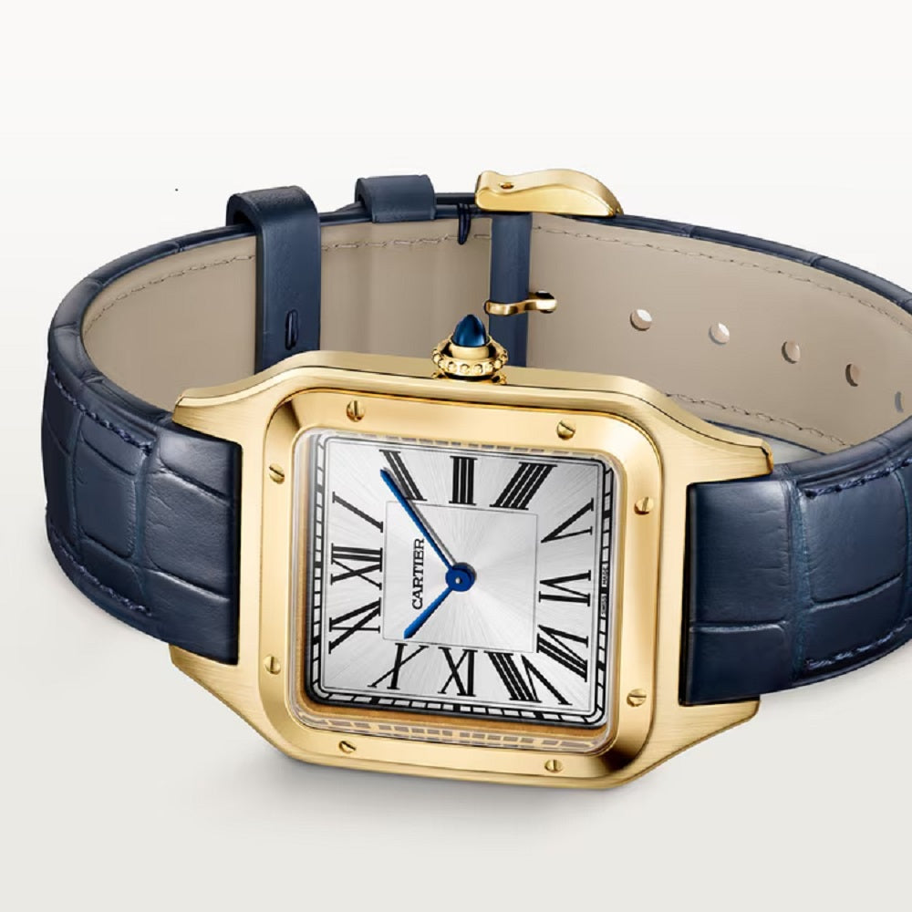 Cartier Santos-Dumont de Cartier, 18k Yellow Gold, 43.5mm x 31.4mm, Ref# WGSA0139, Main view