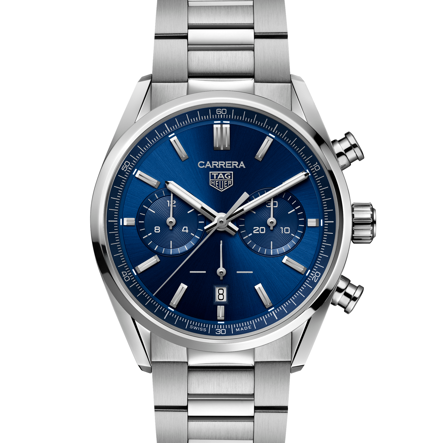 TAG Heuer Carrera Chronograph, Stainless Steel, 42mm, Ref# CBN2011.BA0642, Dial