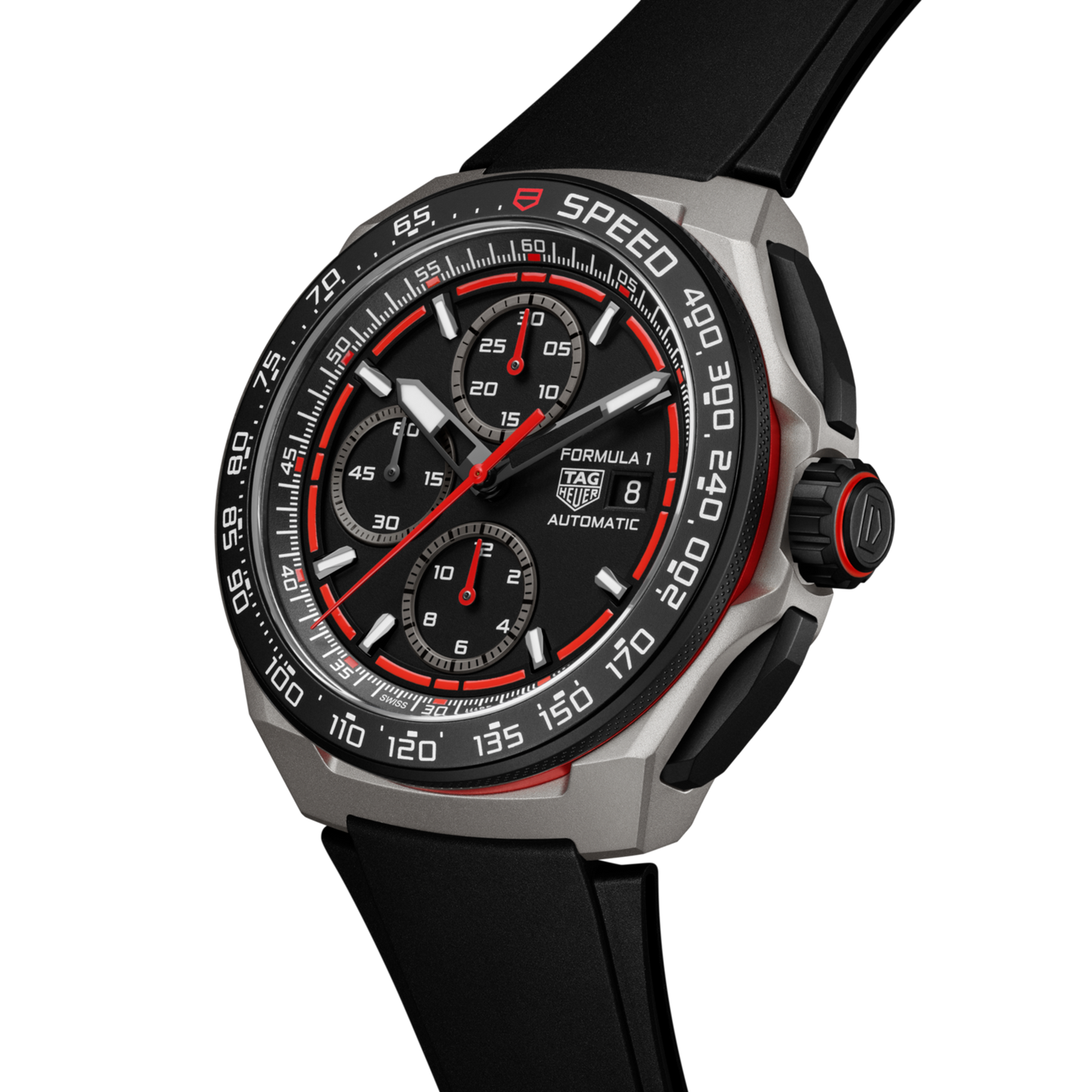 TAG Heuer Formula 1 Chronograph, Titanium, 44mm, Ref# CBZ2082.FT8096, Right