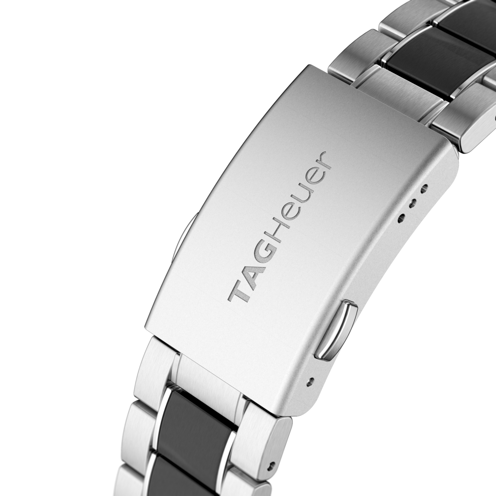 Unworn TAG Heuer Formula 1 Date, Automatic, 43 mm, Stainless Steel, Сeramic Ref# WAZ2011.BA0843, Clasp