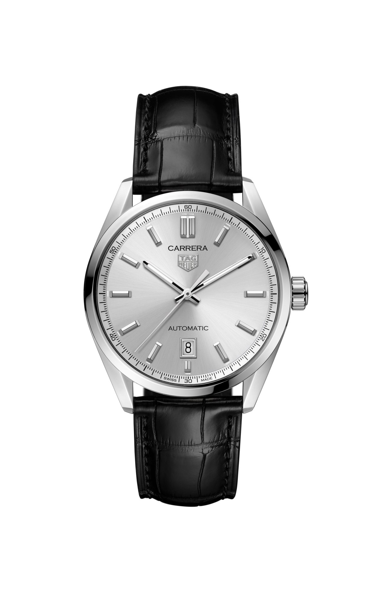 TAG Heuer Carrera Calibre 5 Date, Stainless Steel, 39mm, Ref# WBN2111.FC6505