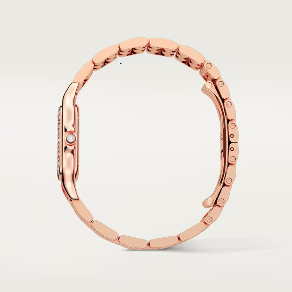 Cartier Panthère de Cartier Medium, 18k Rose Gold and Diamonds, 27mm x 36mm, Ref# WJPN0088, Side