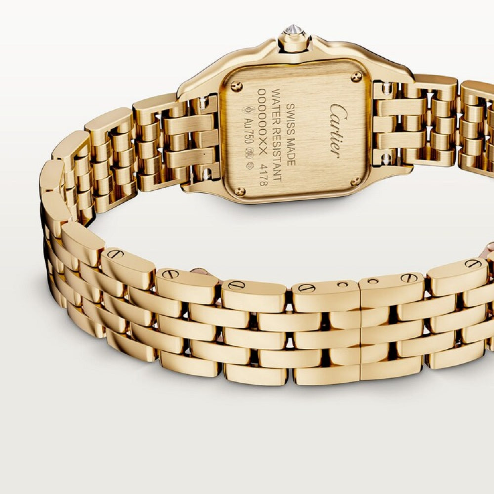 Cartier Panthère de Cartier Small, 18k Yellow Gold and Diamonds, 22mm x 30mm, Ref# WJPN0086, Back main view