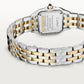 Cartier Panthère de Cartier Small, Stainless Steel and 18k Yellow Gold, 23mm x 30mm, Ref# W2PN0018, Back main view