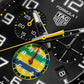 TAG Heuer Formula 1 Chronograph x Senna, Stainless Steel, 43mm, Ref# CAZ101AX.BA0637, Dial