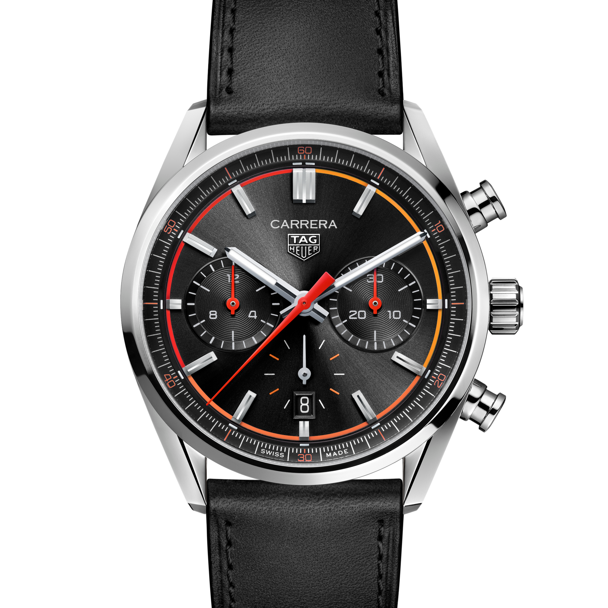 TAG Heuer Carrera Chronograph, Stainless Steel, 42mm, Ref# CBN201C.FC6542, Dial