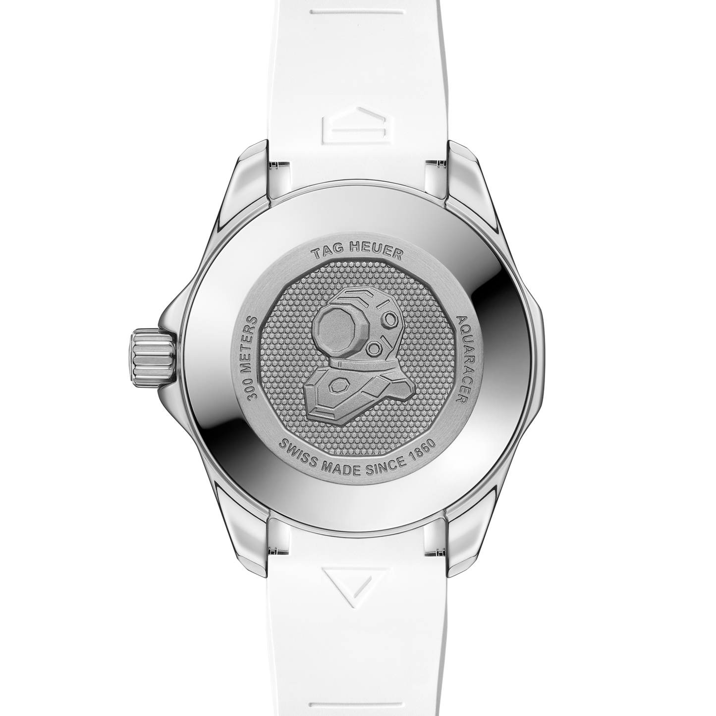 TAG Heuer Aquaracer Professional 300 Date, Stainless Steel set with Diamonds, Ref# WBP231N.FT6234, Back