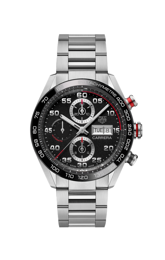 TAG Heuer Carrera Chronograph, Stainless Steel, 44mm, Ref# CBN2A1AA.BA0643