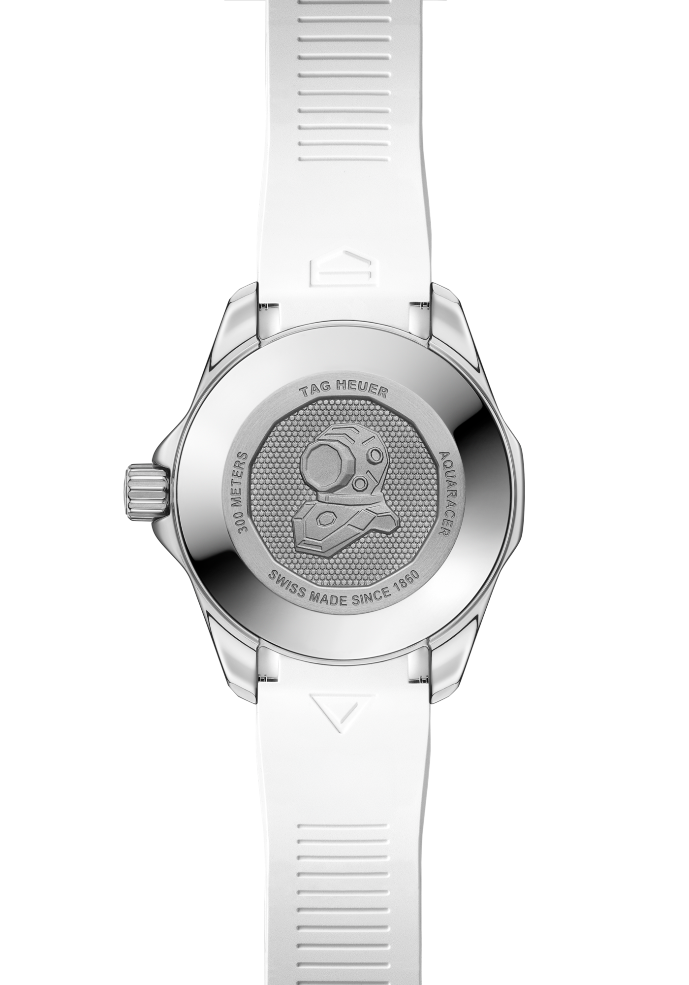TAG Heuer Aquaracer Professional 300 Date, Stainless Steel set with Diamonds, Ref# WBP231N.FT6234, back 1