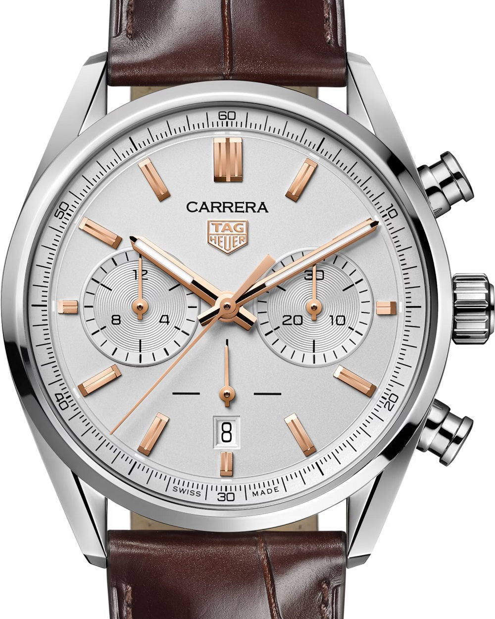 TAG Heuer Carrera Chronograph, Stainless Steel, 42mm, Ref# CBN2013.FC6483, Dial