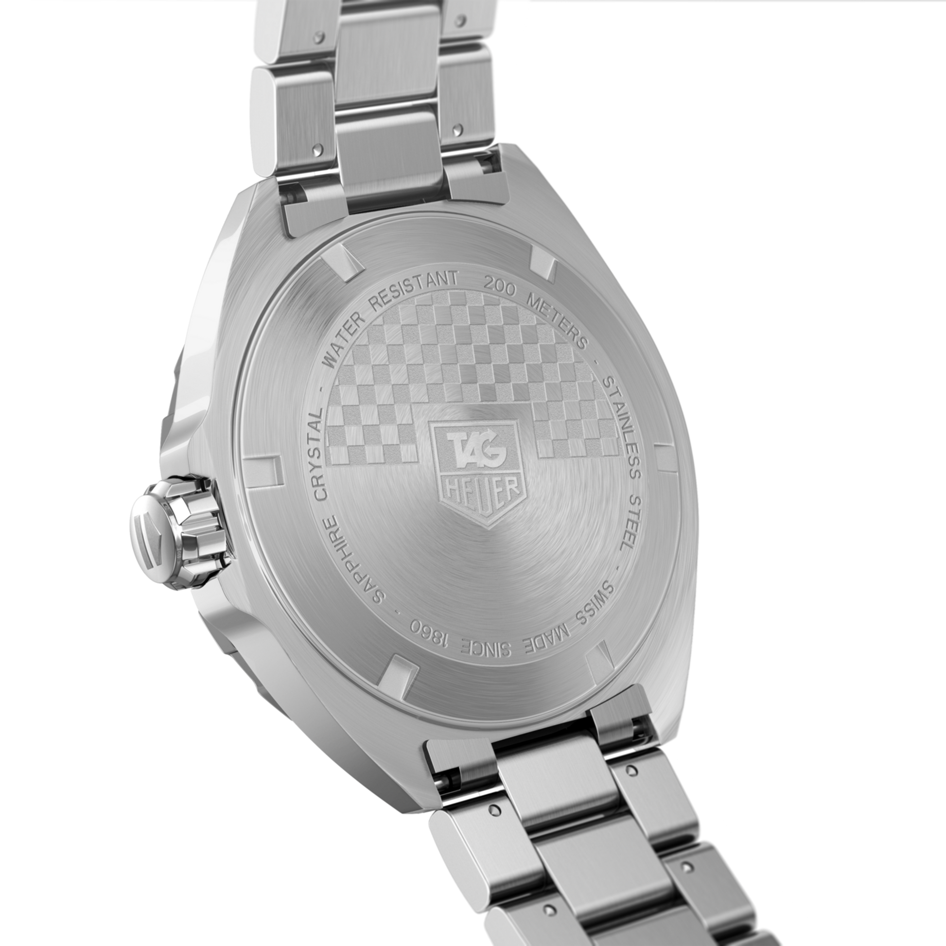 TAG Heuer Formula 1 Date, Stainless Steel, 41mm, Ref# WAZ1118.BA0875, Back