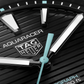 TAG Heuer Aquaracer Professional 200 Solargraph, Stainless Steel, 40mm, Ref# WBP1114.BA0000, Dial