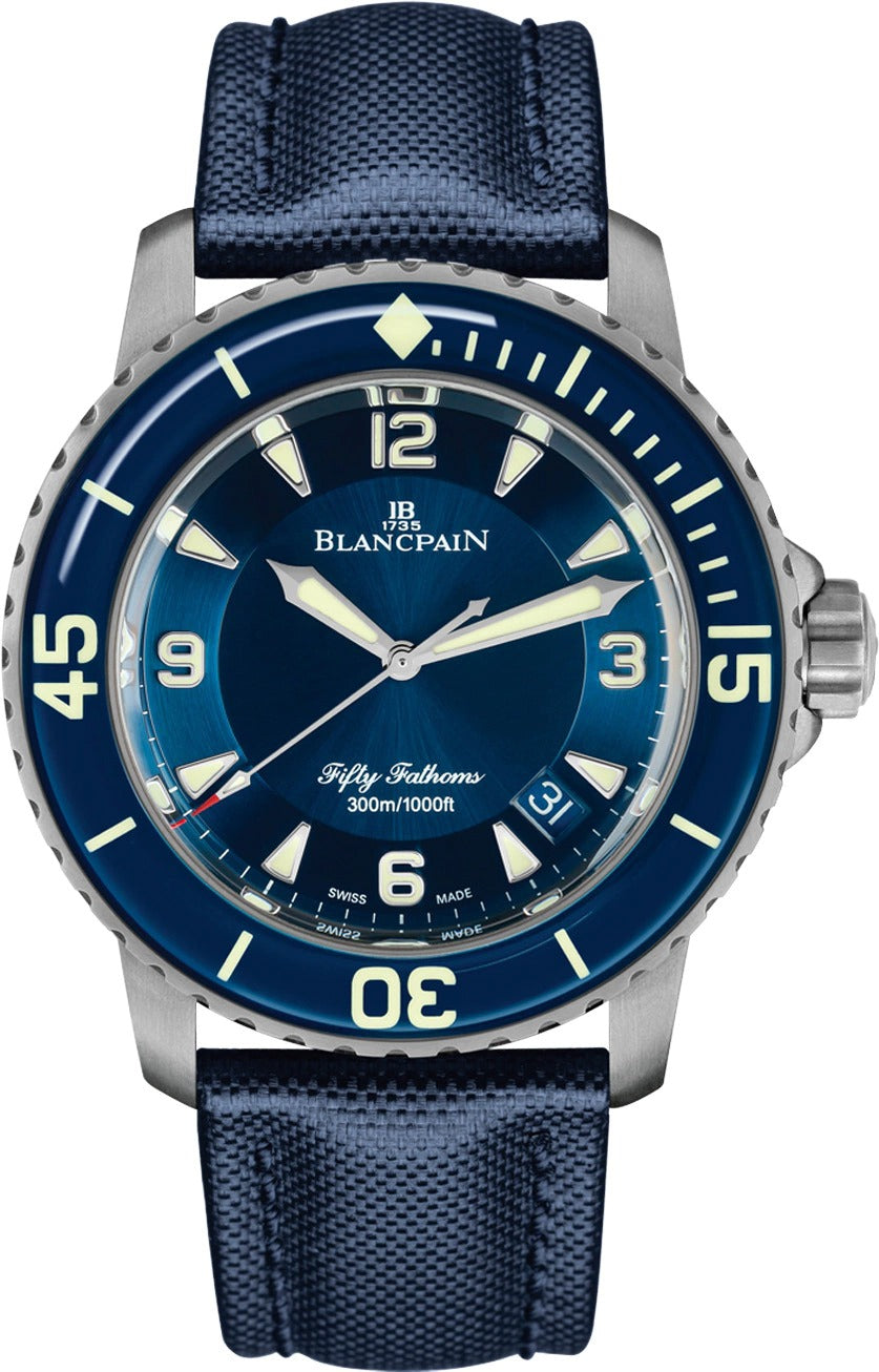 Blancpain Fifty Fathoms Automatique, Titanium, 45mm, Ref# 5015 12B40 O52B