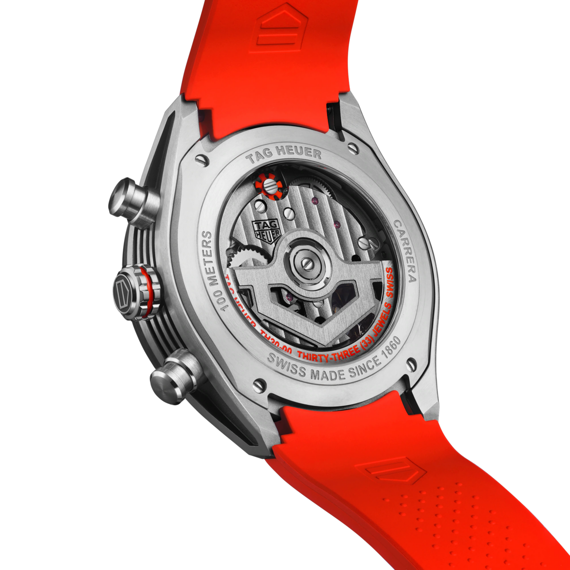 TAG Heuer Carrera Chronograph Extreme Sport, Titanium and Ceramic 44mm, Ref# CBU2082.FT6275, Back