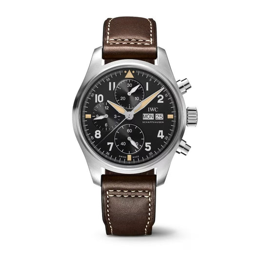 Unworn IWC Pilot's Watch Spitfire Chronograph, Bronze, 41mm, Ref# IW387903