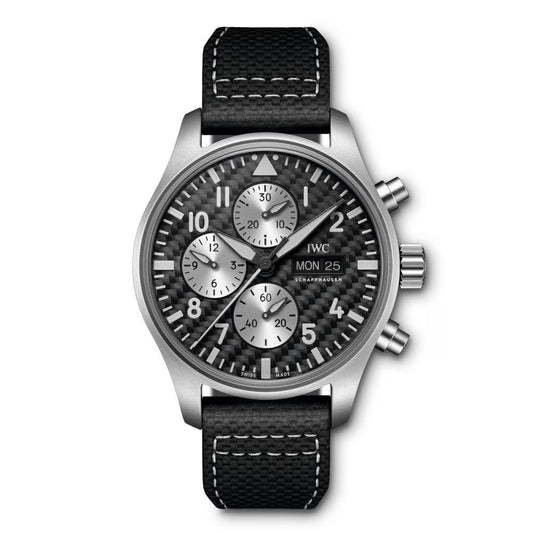 Unworn IWC Pilot’s Watch Chronograph Edition “AMG”, Titanium, 43 mm, Ref# IW377903