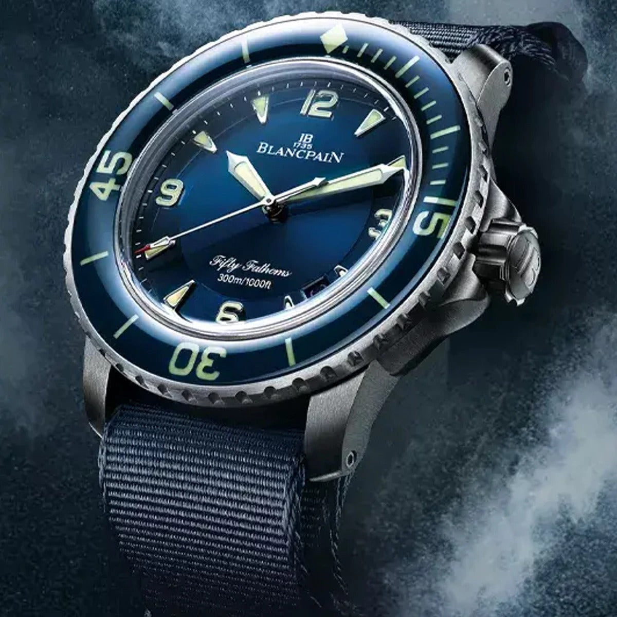 Blancpain Fifty Fathoms Automatique, Titanium, 45mm, Ref# 5015 12B40 O52B, Main view