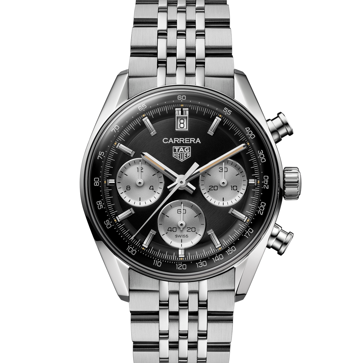 TAG Heuer Carrera Chronograph, Stainless Steel, 39mm, Ref# CBS2210.BA0048, Dial