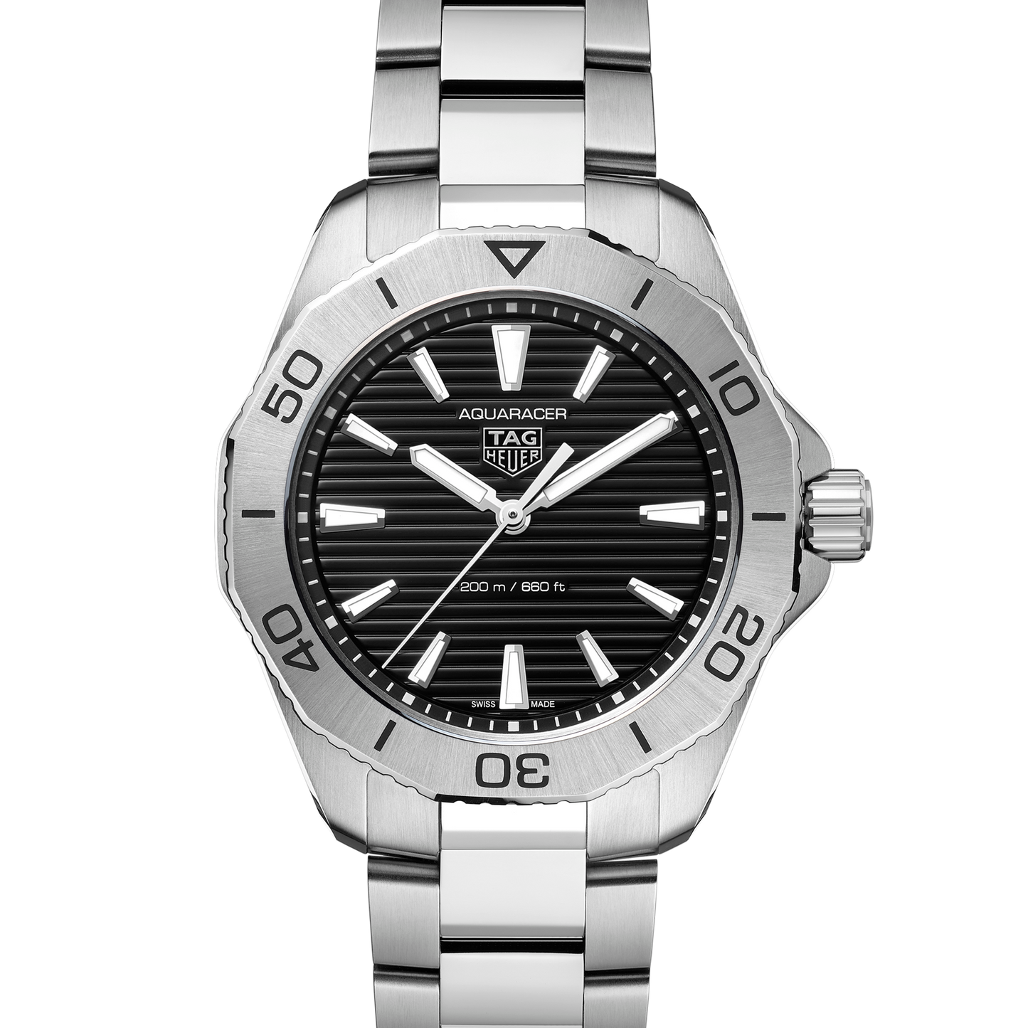 TAG Heuer Aquaracer Professional 200, Stainless Steel, 40mm, Ref# WBP1110.BA0627, Dial